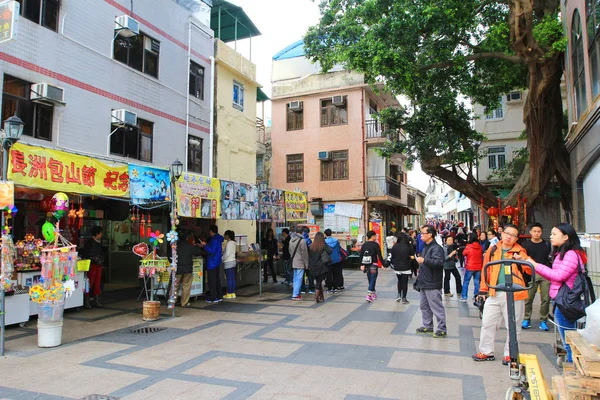 Ostrov Cheung Chau v Hongkongu, Čína. — Stock fotografie