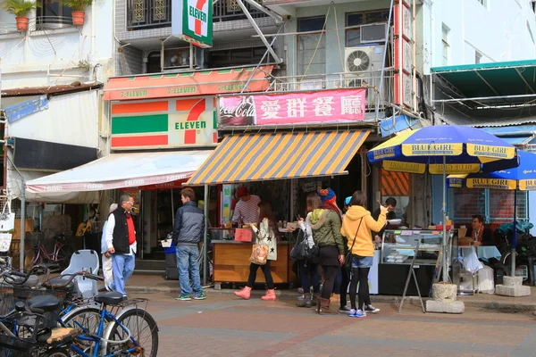 Wyspa Cheung Chau w Hong Kongu, Chiny. — Zdjęcie stockowe