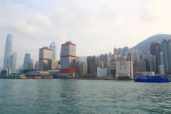 Hong Kong Hong Kong 港でフェリーにマカオ — ストック写真