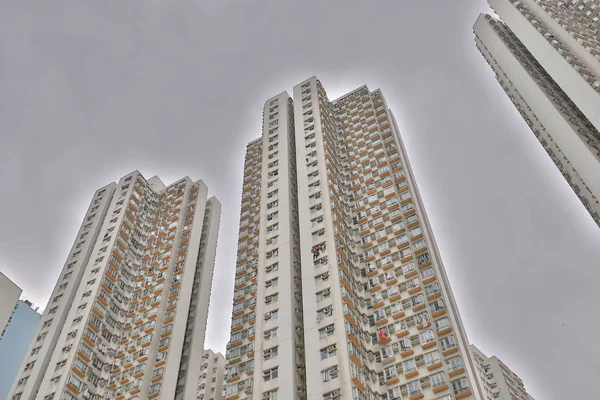 Barrio residencial en Tsuen Wan, marzo 2019 — Foto de Stock