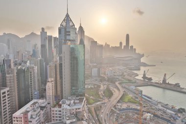 Causeway Bay, Hong Kong 28 Şubat 2019