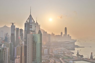Causeway Bay, Hong Kong 28 Şubat 2019