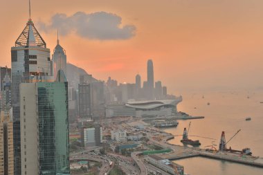 Causeway Bay, Hong Kong 28 Şubat 2019