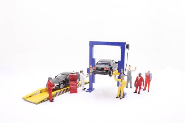 model araba lift küçük ölçek