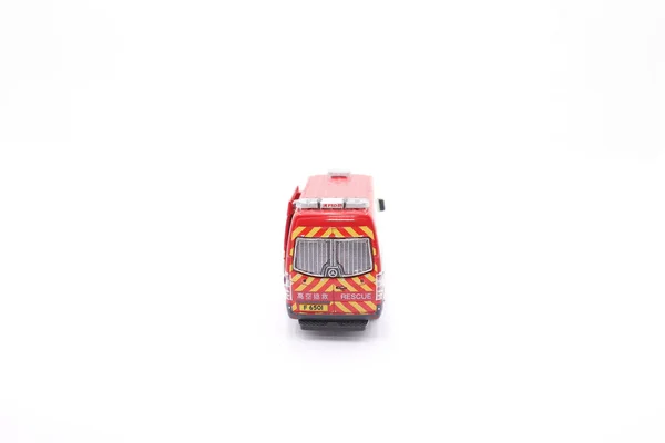 Масштабная фигура гонконгской пожарной машины — стоковое фото