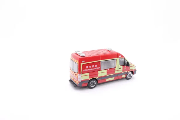 The scale figure of hong kong fire engine — ストック写真