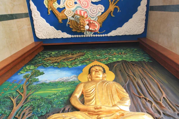 Miu жир Buddist монастир у Гонконгу — стокове фото