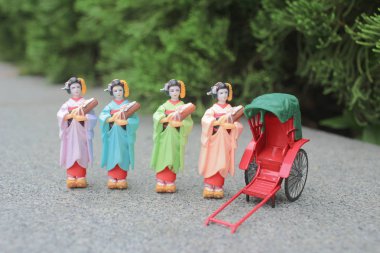 Vintage oryantal çekçek cab minik