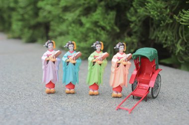 Vintage oryantal çekçek cab minik