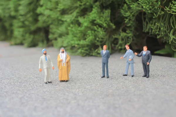 Toplantı yabancı rakam mini