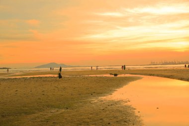  Kumlu plaj turuncu renk, Ha Pak Nai vardır