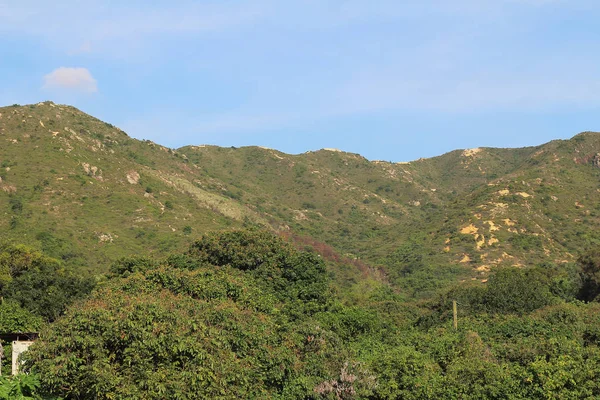 Un paysage naturel à Lau Fau Shan — Photo