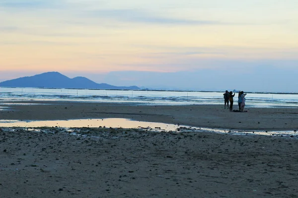 Sunset playa en hong kong ha pak nai —  Fotos de Stock