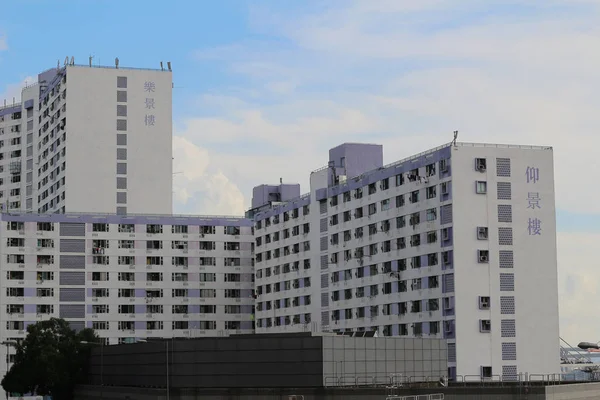 Un edificio residenziale a Kwai tsing District — Foto Stock