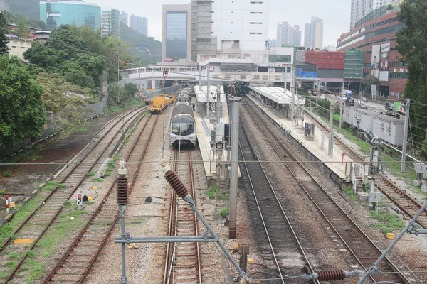 14 April 2019  East Rail Line, HK — Stock Photo, Image