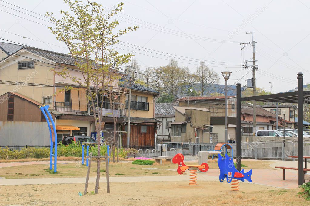 the street view of kyoto , April 2014