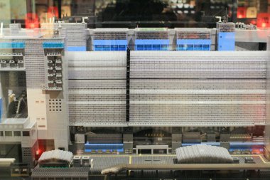 nisan 2014 , kyoto istasyonunun lego ekran