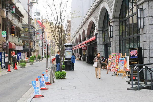 Vista de la calle de kyoto Japón abril 2014 — Foto de Stock