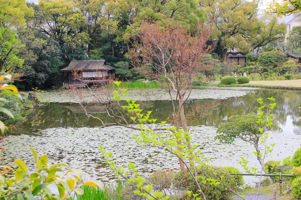 Shosei en jardin au Japon — Photo