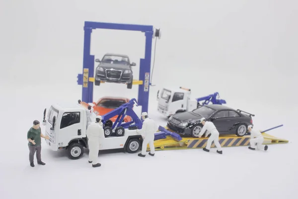 Scara Tow Truck and Driver Services — Fotografie, imagine de stoc