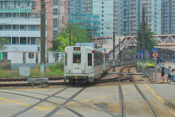 Hafif Raylı Hong Kong — Stok fotoğraf