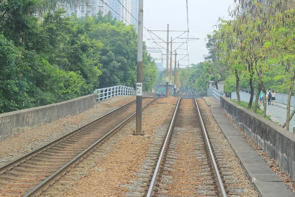 ライトレール 香港 — ストック写真