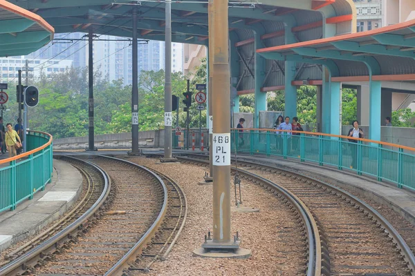 Ferrovia leggera Hong Kong — Foto Stock