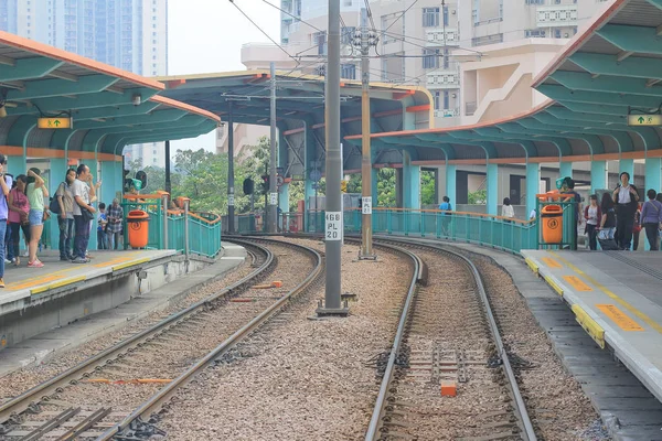 Hafif Raylı Hong Kong — Stok fotoğraf