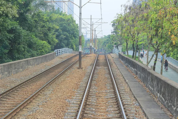 香港轻轨 — 图库照片