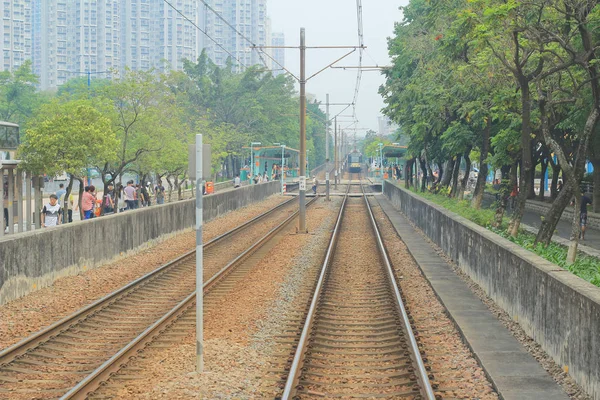 Rail léger Hong Kong — Photo