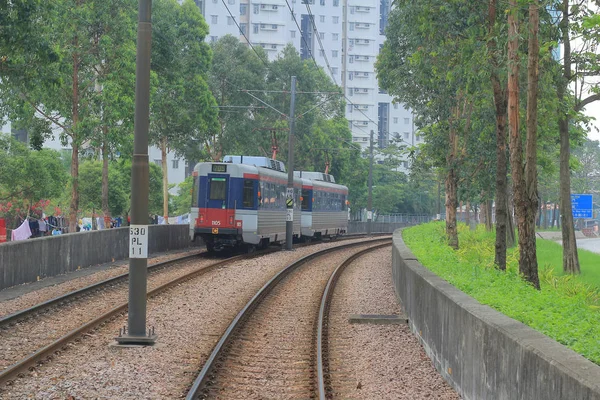 Ferrocarril ligero Hong Kong —  Fotos de Stock