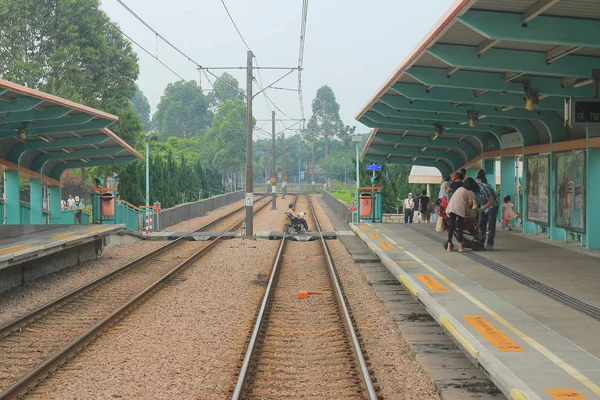 Rail léger Hong Kong — Photo