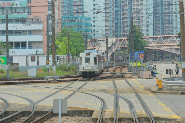 香港轻轨 — 图库照片