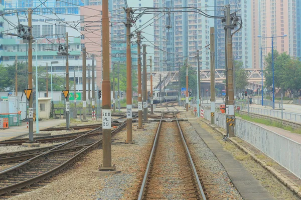 Ferrovia leggera Hong Kong — Foto Stock