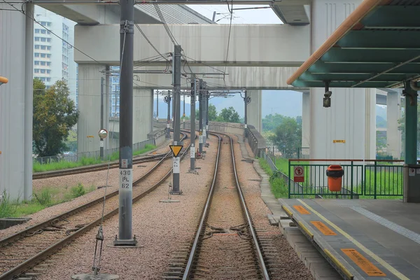 Ferrovia leggera Hong Kong — Foto Stock