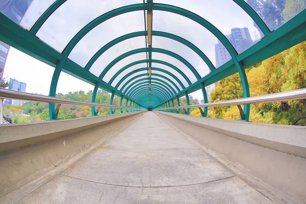 Foot bridge at hong kong — Stock Photo, Image