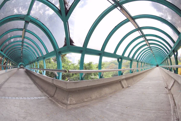 Voetbrug in Hong Kong — Stockfoto