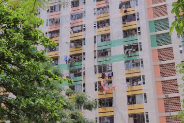 3 Mayıs 2014 , Pak Tin kamu binası 