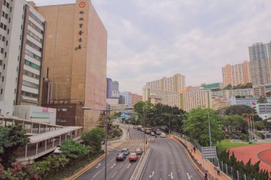 Tsuen Wan yol hk 3 Mayıs 2014 