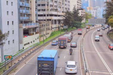 Tsuen Wan yol hk 3 Mayıs 2014 