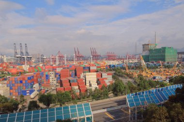 3 mayıs 2014 Kwai Tsing Konteyner Terminali 