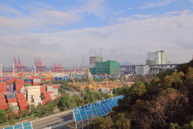 3 mayıs 2014 Kwai Tsing Konteyner Terminali 