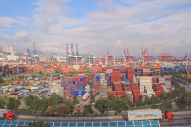 3 mayıs 2014 Kwai Tsing Konteyner Terminali 