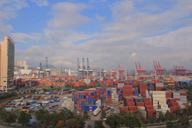 3 mayıs 2014 Kwai Tsing Konteyner Terminali 