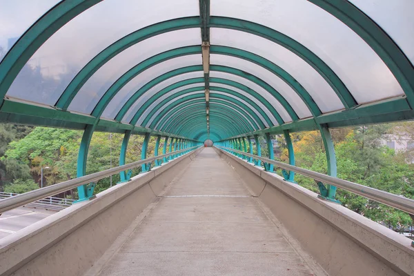 Een perspectief weergave voor een flyover in een cirkel stijl — Stockfoto