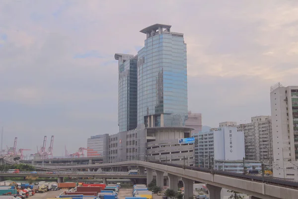 2014年5月3日，香港葵涌 — 图库照片