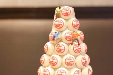   Yıllık Bun Festival.Cheung Chau, Hong Kong