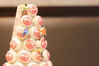   Yıllık Bun Festival.Cheung Chau, Hong Kong