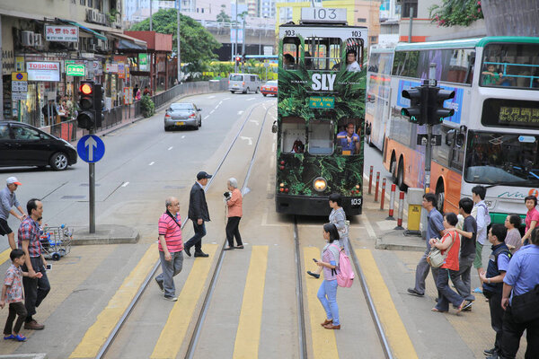 Гонконгский трамвай, шау кэй ван
