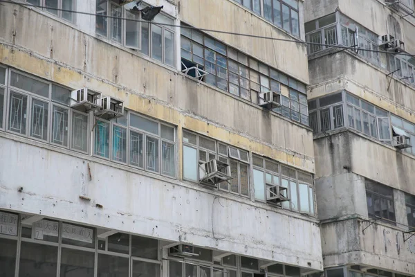 Tong lau vieille maison à hong kong — Photo